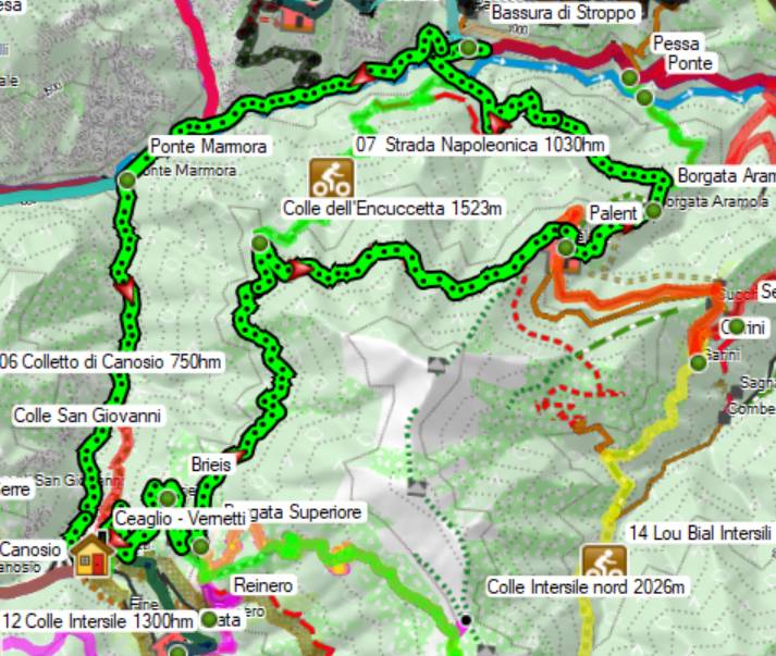 07  Strada Napoleonica 1030hm