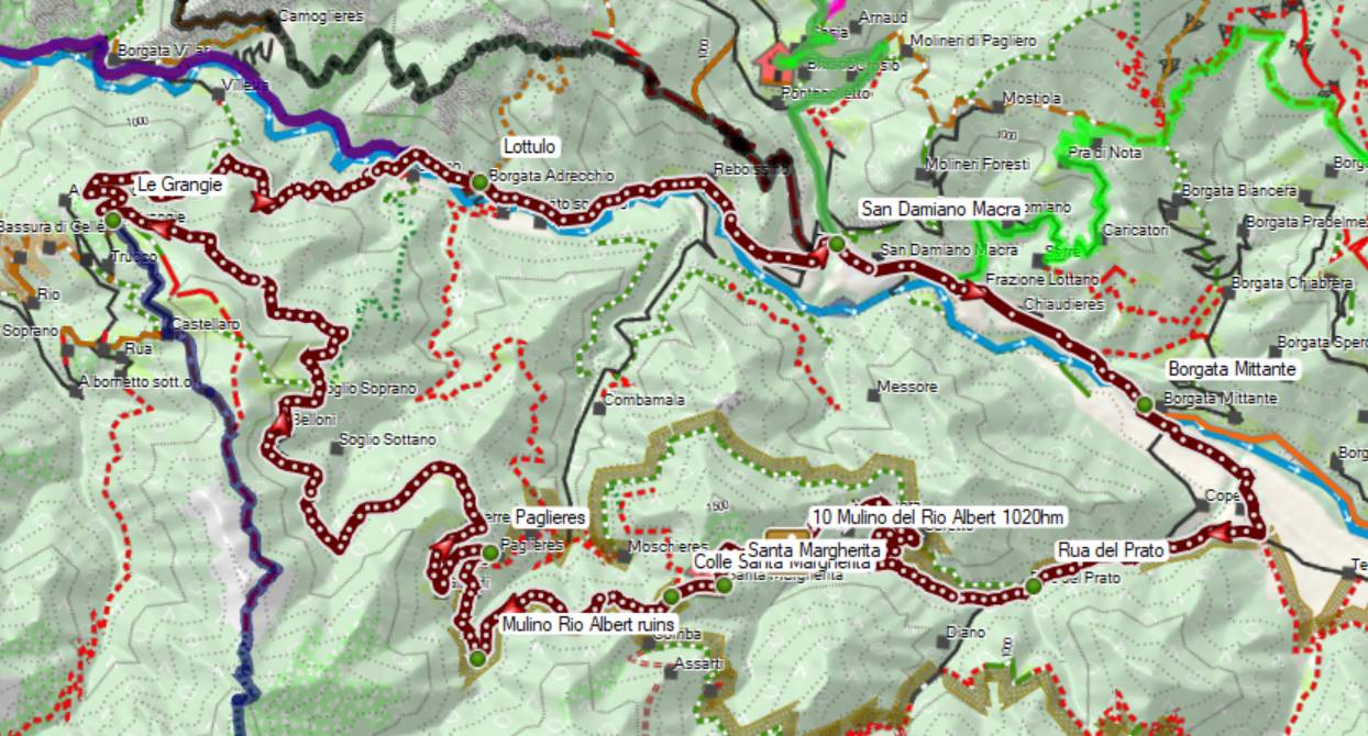 10 Mulino del Rio Albert 1020hm, 38km