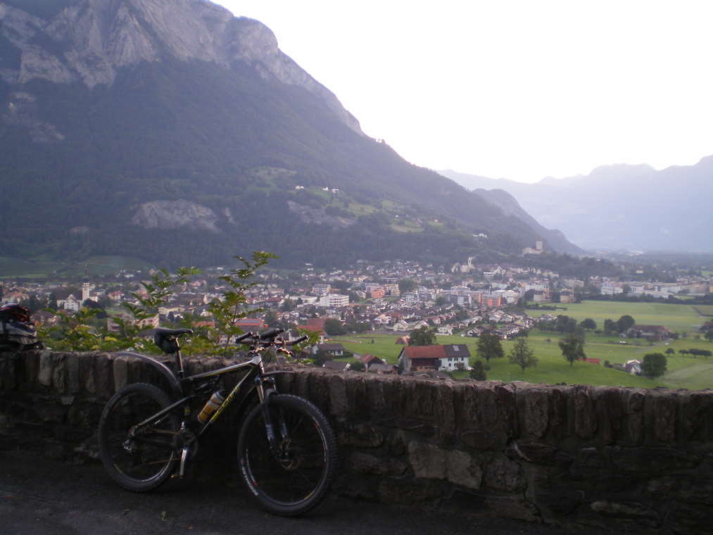 Blick auf Sargans