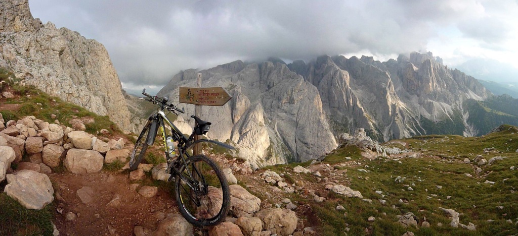 Weg zur Tierser Alm Hütte