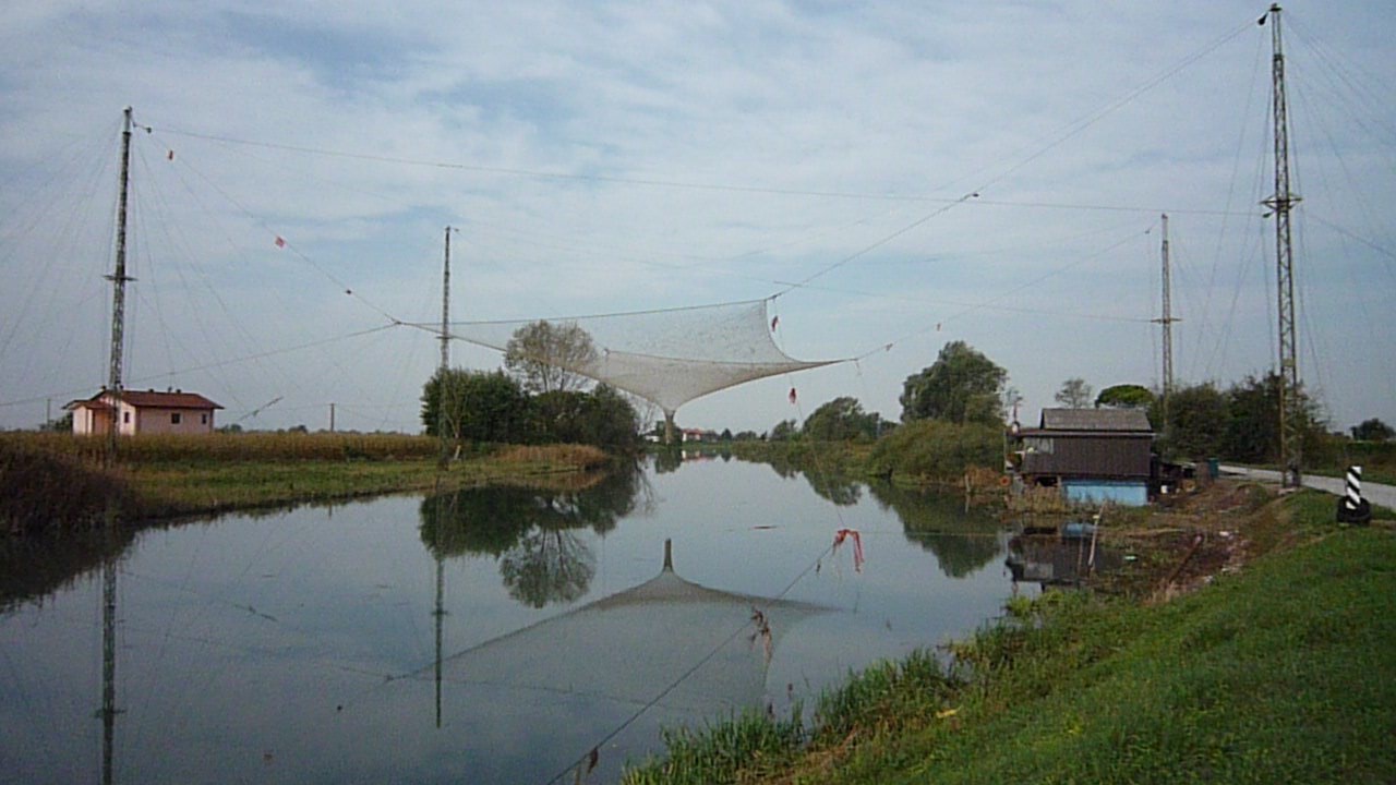 Stationärer Fischfang